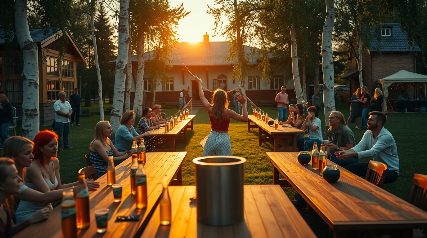 Beer pong аренда в Москве: как организовать турнир и весело провести время
