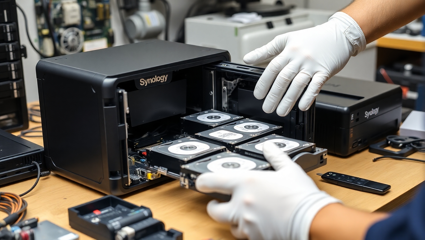 Решение проблемы: Synology NAS перестал включаться – как восстановить данные? synology, nas, перестал, включаться