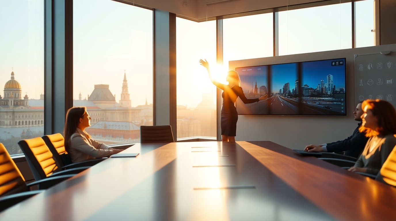 Интерактивная панель в классе