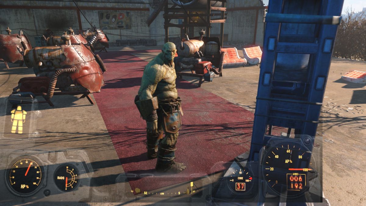 Мабуть, Fallout 4 - перша гра серії, в якій ігровий процес починається ще до ядерної бомбардування, тобто в нормальному зеленому і щасливому світі без пусток, супермутантів і без стрілянини з плазмової гвинтівки з усього, що ворушиться