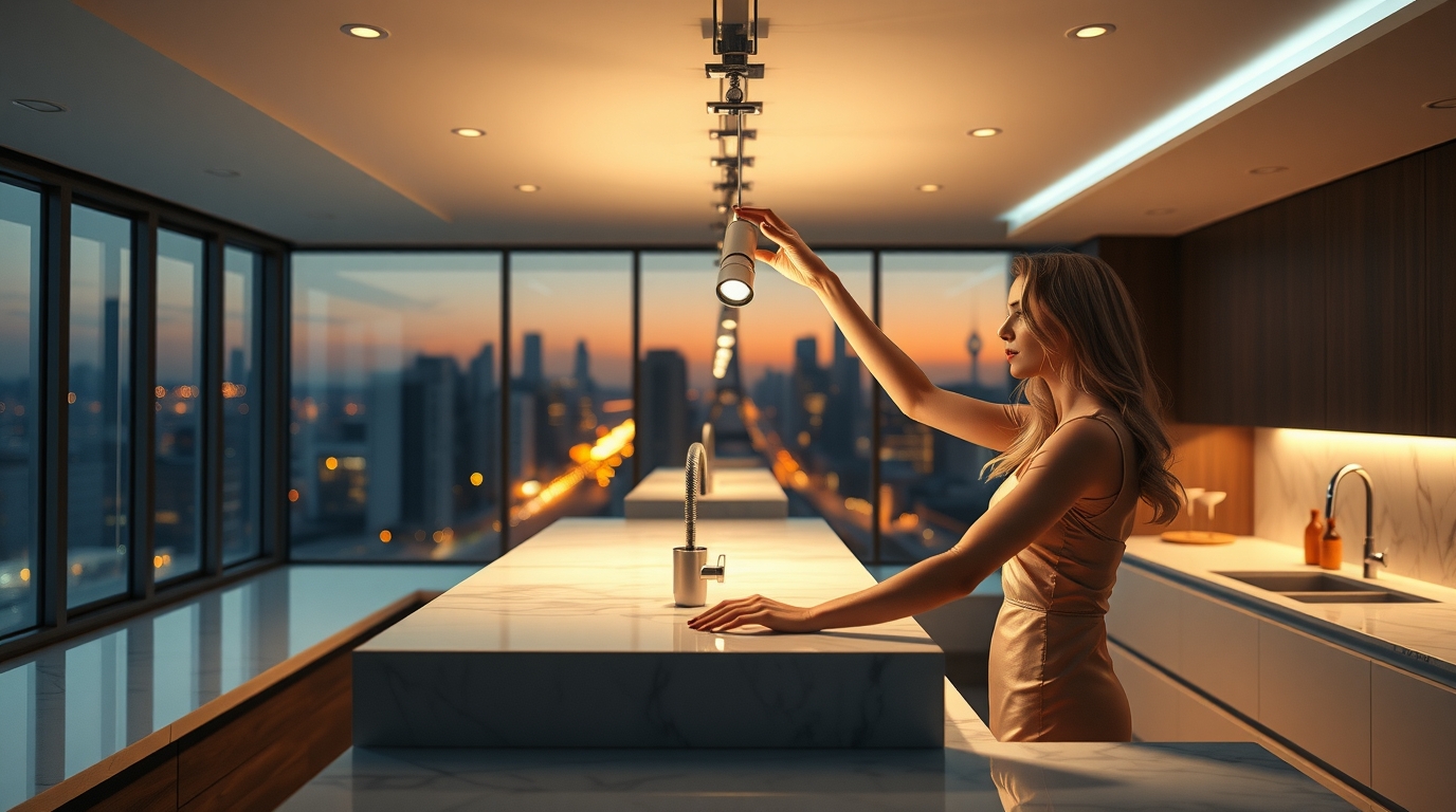 шинопровод на тросах